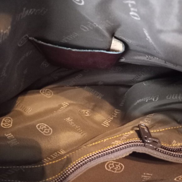 Marino Orlandi Brown Leather Shoulder bag - Picture 8 of 8